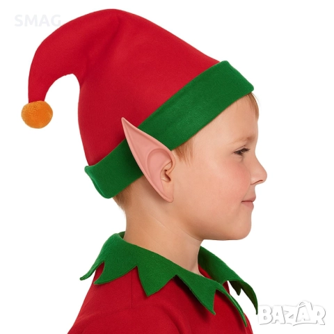 Коледни уши на елф, 8 cm_1255092, снимка 2 - Други - 52731335