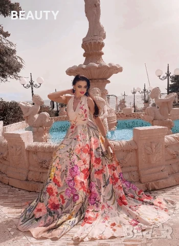 Красива Бална ,Официална рокля на цветя, снимка 7 - Рокли - 50812860