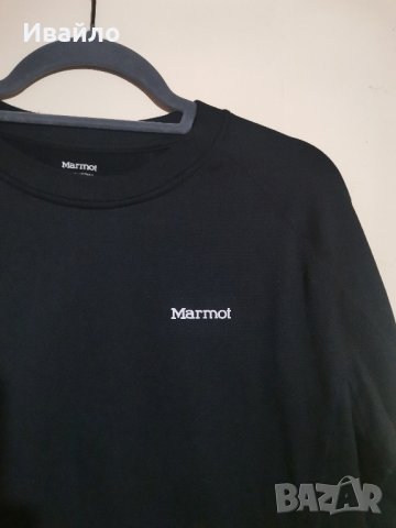 Marmot Shirt Crew Neck Base Layer Thermals Stretch Fleece. , снимка 2 - Блузи - 43605188