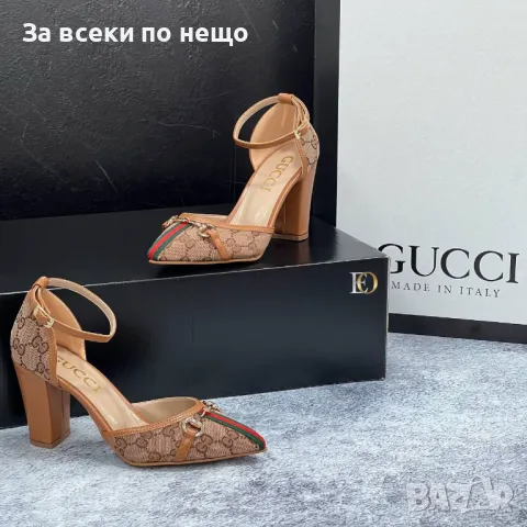 Дамски обувки на ток Gucci Код D1168, снимка 4 - Дамски обувки на ток - 47698127
