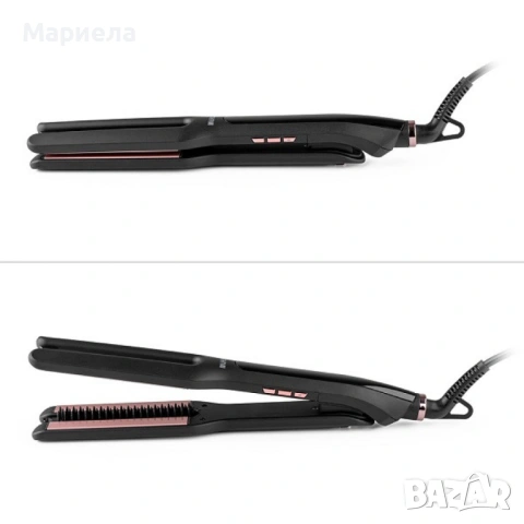 Преса за изправяне на коса с вграден насочващ гребен Muhler, снимка 2 - Преси за коса - 53479086