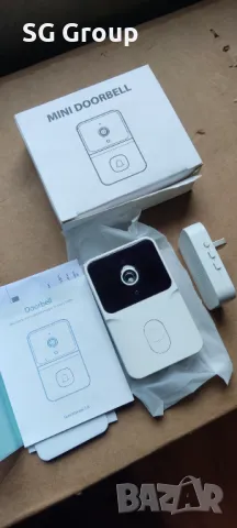 Безжичен звънец с камера Aiwit, 1080p,FullHD,Wi-Fi+Сензор за движение, снимка 2 - Камери - 47604040