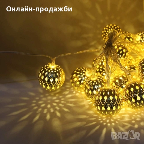 Коледни лампички – метални фигурки SD32, снимка 2 - Декорация за дома - 52243664