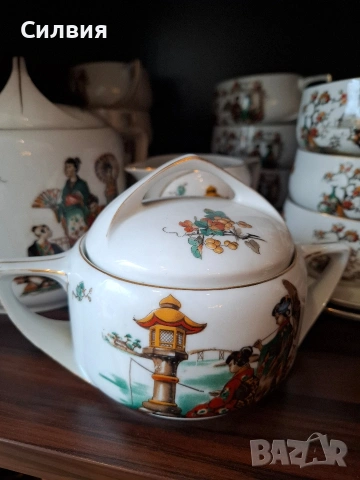 Ретро сервиз за чай Bohemia , снимка 6 - Сервизи - 53433817