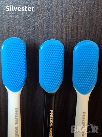 Резервни Глави/Накрайници за почистване на езика Philips Sonicare W, TongueCare+, снимка 4 - Други - 46886293