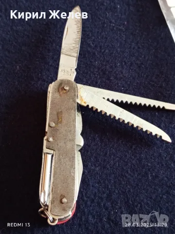 Мултифункционално джобно ножче тип Швейцарско много функции за лов риболов 26819, снимка 6 - Ножове - 49673849