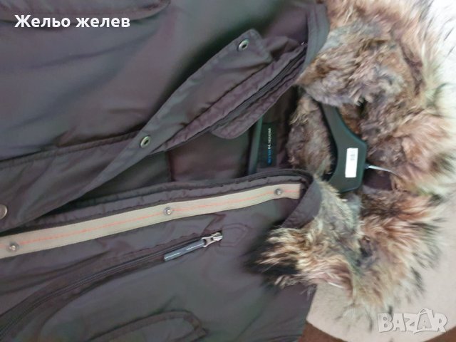 Мъжка парка,L,гугла, заешка кожа, снимка 2 - Якета - 43741124