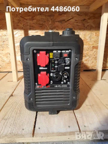 Инверторен генератор Hemak HK-PG 2000 l, снимка 2 - Генератори - 51284048