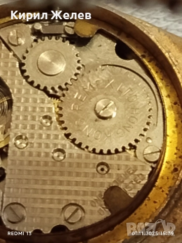 Стар механичен часовник GUCCI HONG KONG рядък с ластична верижка 51514, снимка 11 - Антикварни и старинни предмети - 52333331