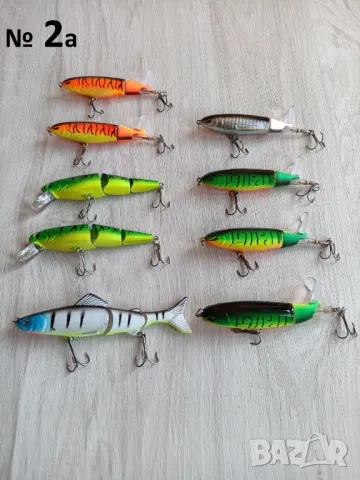 Риболовни принадлежности - воблери, снимка 2 - Стръв и захранки - 49984882