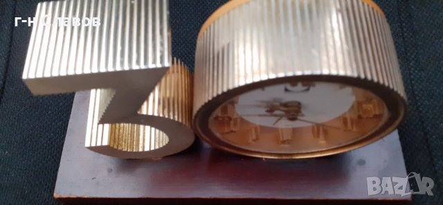 Юбилеен Часовник - плътен месинг ЯПОНСКИ 1970 г., снимка 5 - Мъжки - 35014399