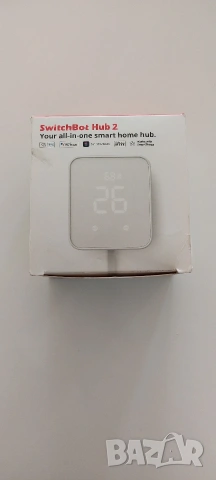 SwitchBot Hub 2 Matter/HomeKit | IR Дистанционно | Термометър