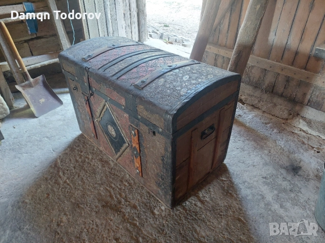 Чакрък, Старинен Сандък, Корито от дялан камък, снимка 4 - Антикварни и старинни предмети - 51482226