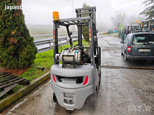 Мотокар Nissan НОВ ВНОС 1.5тона автомат изравнител, 4 метра, снимка 2 - Индустриална техника - 52569516