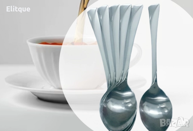 Лъжички чаени Bohmann , 6 бр., неръждаема стомана, снимка 4 - Други - 52818791