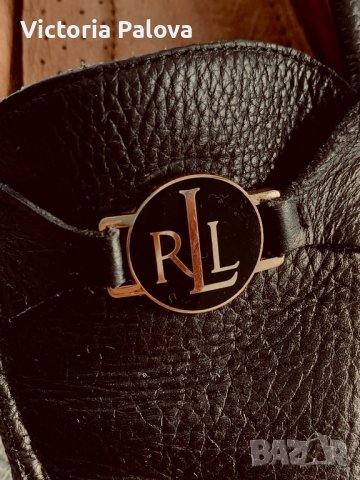 Маркови кожени мокасини-лоуфъри LAUREN RALPH LAUREN, снимка 2 - Дамски ежедневни обувки - 36981002