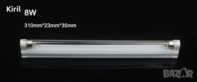 Бактерицидна UVC лампа UV Дезинфекционна  стерилизационна  гермацидна  ултравиолетова светлина  220V, снимка 3 - Други - 28969354