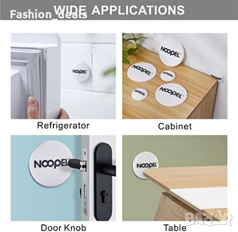 Нов Комплект 12 броя Стопери за врати Протектор за стена Ограничител, снимка 5 - Други стоки за дома - 40604030