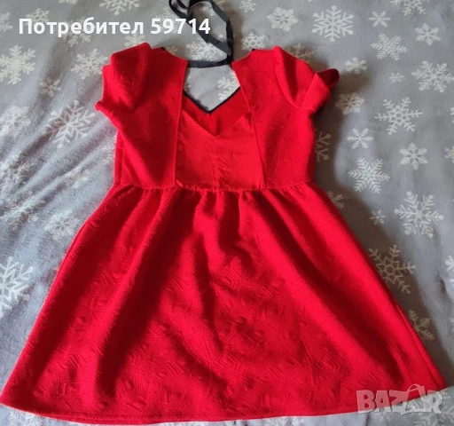 Рокля голям размер, разтеглива материя, снимка 2 - Рокли - 50576421