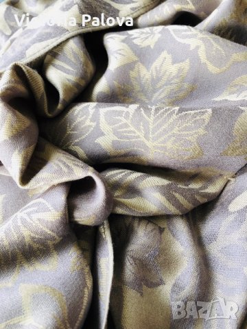 Голям двулицев шал,модерен нюдов цвят, снимка 10 - Шалове - 27221912