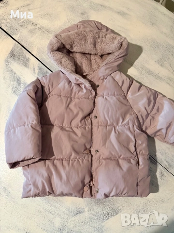 Бебешко зимно яке за момиченце Zara / 2-3 годинки