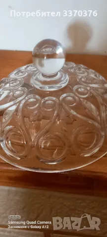 Кристална купа/фруктиера/бонбониера, снимка 6 - Сервизи - 48598749