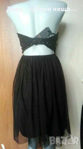 Нова рокля "ONLY,"с интересен гръб🍀❤XS,S,S/M❤🍀арт.4357, снимка 4 - Рокли - 37180758