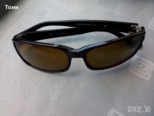 Унисекс слънчеви очила Azzaro polarized lens, снимка 3 - Слънчеви и диоптрични очила - 26667011