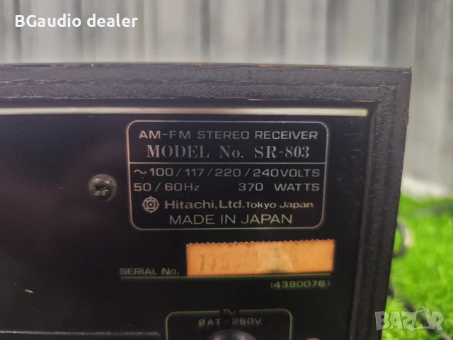 Hitachi SR-803 ПрОмО Цена , снимка 10 - Ресийвъри, усилватели, смесителни пултове - 51064548