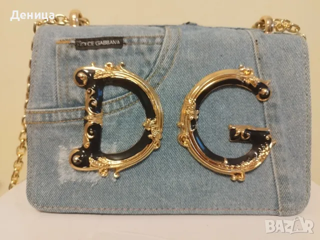 Уникална чанта на D&G от Деним 