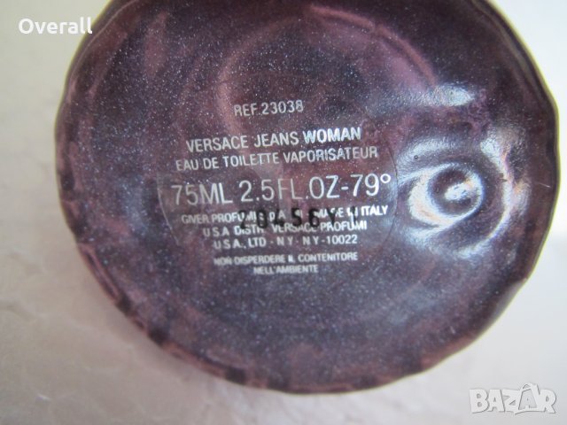 Metal Jeans Women Versace ОРИГИНАЛЕН дамски парфюм 75 мл ЕДТ, снимка 2 - Дамски парфюми - 32571028