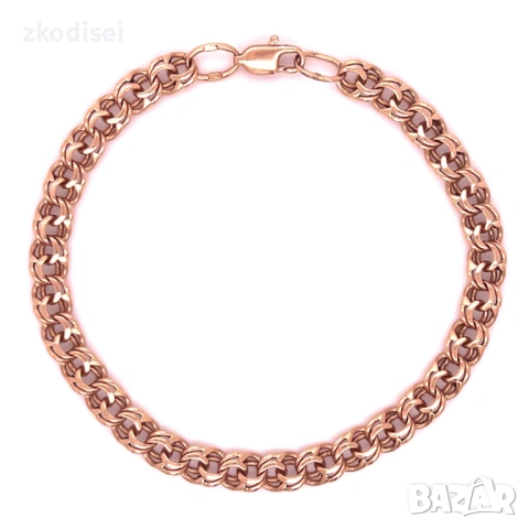 Златна дамска гривна 7,35гр. 18,0см. 14кр. проба:585 модел:32062-1