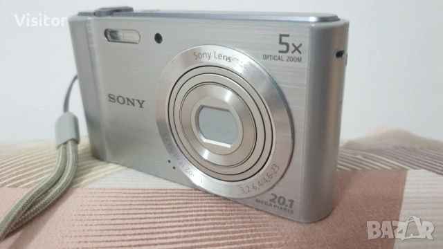 Sony Cyber-shot DSC-W800  20.1 МРх, снимка 3 - Фотоапарати - 53557048