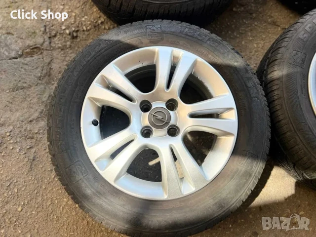 4х100 15 Джанти Опел Корса Адам 4x100 Opel Corsa Adam, снимка 3 - Гуми и джанти - 51382774