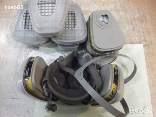 Полумаска "ЗМ" за многократна употреба с комплект филтри, снимка 5 - Други инструменти - 43147103