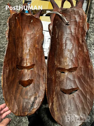 Африкански маски , снимка 5 - Антикварни и старинни предмети - 47779311