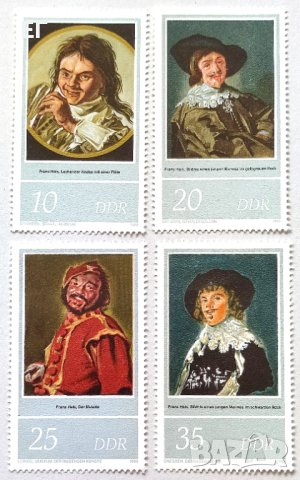 ГДР, 1980 г. - пълна серия чисти марки, изкуство, 2*5, снимка 1