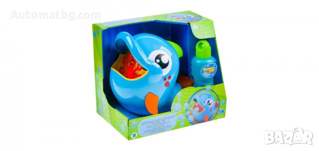 Делфинче за сапунени балончета, снимка 1 - Електрически играчки - 32913763