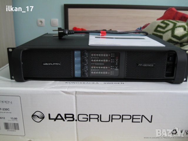 Усилвател Професионален четири канален LAB GRUPPEN FP10000Q Оригинален Внос от Германия НОВ!!!