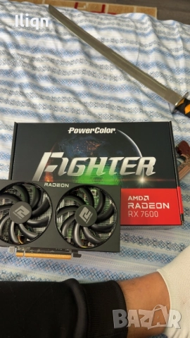 Видеокарта PowerColor Fighter Radeon RX 7600 8GB GDDR6 RX7600-8GB-FIGHTER