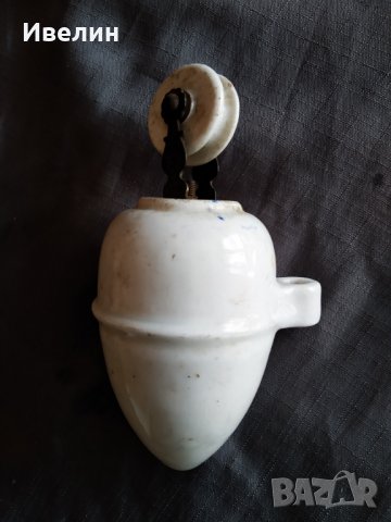 порцеланова тежест за стар полилей,пердета