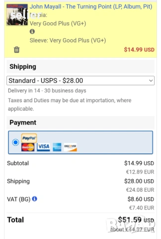John Mayall ‎– The Turning Point Издание 🇺🇸 USA 1969г-Първа преса Стил:Blues Rock, Harmonica Blues, снимка 10 - Грамофонни плочи - 53136101