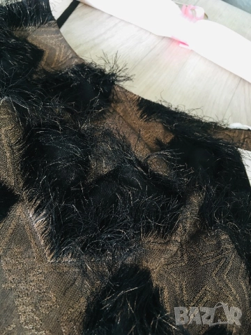 Разпродажба спешно! Нова парти къса рокля с ресни и звезди, снимка 4 - Рокли - 52840783