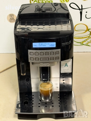 Кафемашина кафе автомат delonghi magnifica S с гаранция, снимка 8 - Кафемашини - 52942492