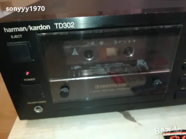 HARMAN/KARDON TD 302 DECK-MADE IN JAPAN 1603251309LNWC, снимка 9 - Декове - 49514824