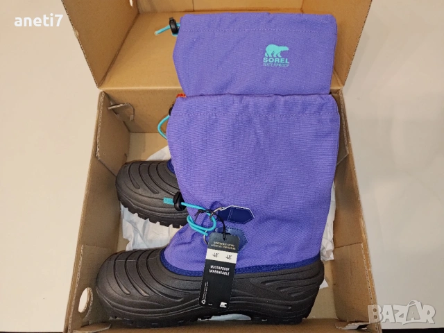 Нови апрески SOREЛ, EUR 39, неизползвани, с етикет. Отлично състояние
