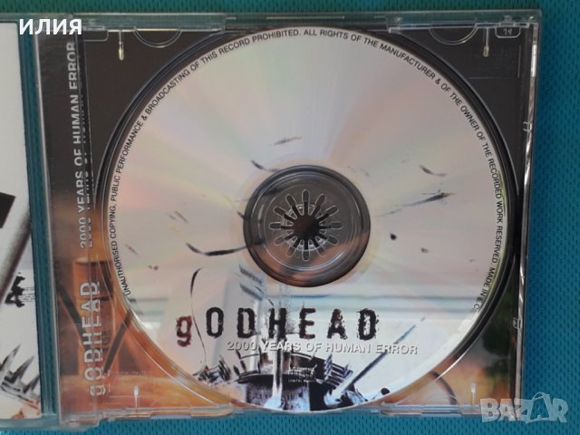 Godhead(by Marilyn Manson) – 2001 - 2000 Years Of Human Error(Industrial), снимка 4 - CD дискове - 43952494