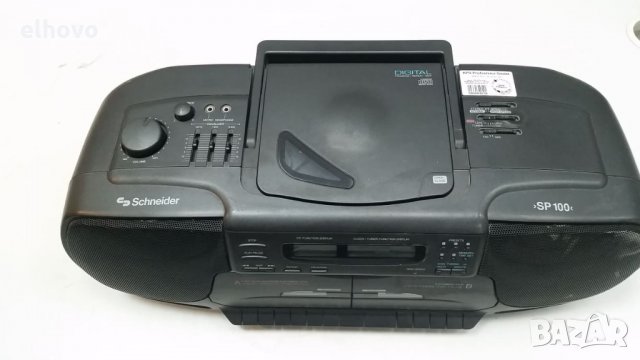 Касетофон Schneider SP100, снимка 3 - Радиокасетофони, транзистори - 26510462