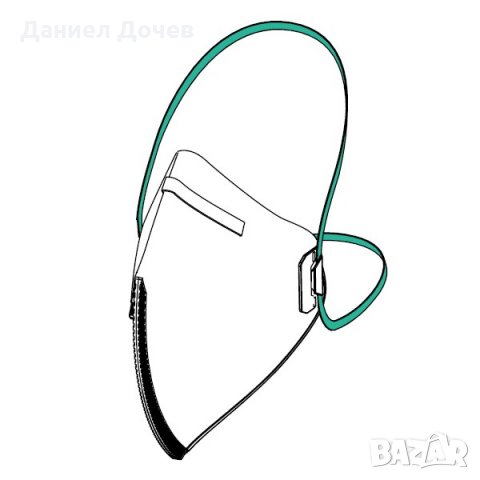 Защитна маска BLS 512 FFP2 без клапан  - 2.40 лева, снимка 2 - Стоматология - 33628865