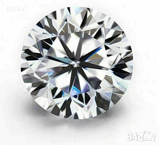 Диамант /мойсанит/ 2.5 ct. Сертификат!